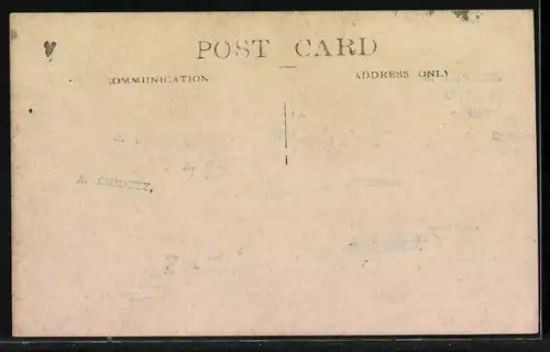 Foto-AK Von Suchscheinwerfer erfasster Zeppelin 1915