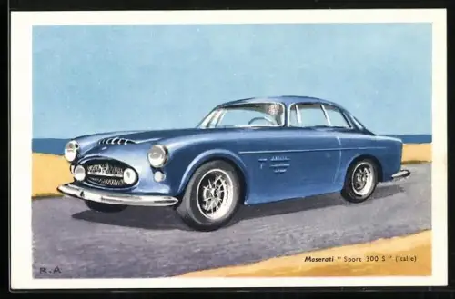AK Auto Maserati Sport 300 S aus Italien
