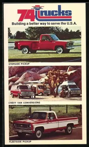AK Auto, Chevrolet 74 trucks