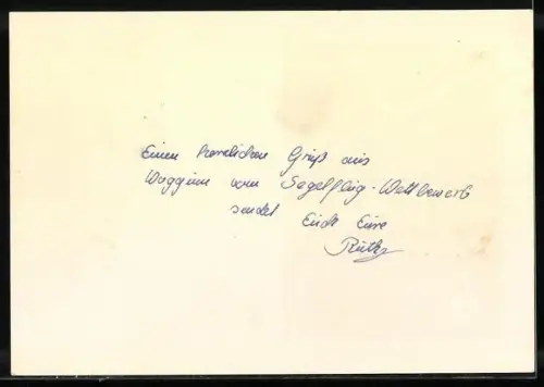 AK Braunschweig-Waggum, Deutscher Segelflug-Wettbewerb 1961, Segelflugzeug