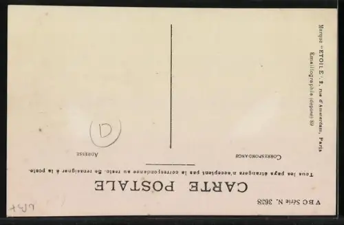 AK Farman-Doppeldecker Flugzeug im Fluge