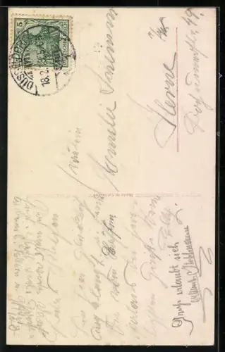 Foto-AK GL Co Nr. 3809/5: Fräulein mit Rosenstrauss