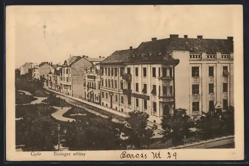 AK Györ, Bisinger sétány