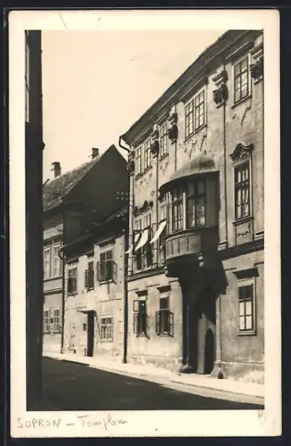 AK Sopron, Strasse Kirchengasse