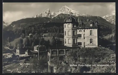 AK Watzmann, Café Rottenhöfer Wittelsbach