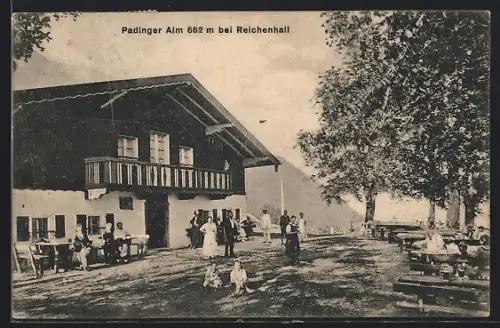 AK Bad Reichenhall, Gasthof Padinger Alm