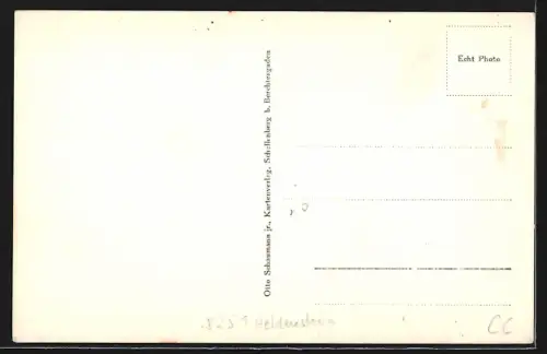 AK Schellenberg / Obb., Gasthof Götschenalm mit herrlichem Bergpanorama