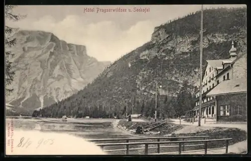 AK Pragserwildsee, Hotel und Seekofel