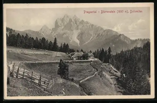 AK Prags, Pragsertal mit Blick auf den Dürrenstein