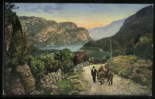 AK Loppio, Lago e strada