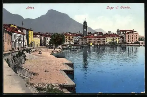 AK Riva, Teilansicht am Lago di Garda