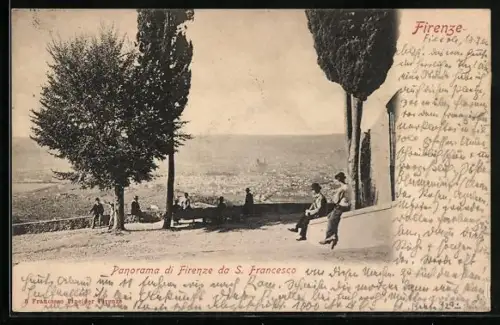 AK Firenze, Panorama di Firenze da S. Francesco