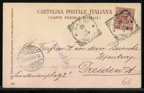 AK Capri, Panorama e Vesuvio