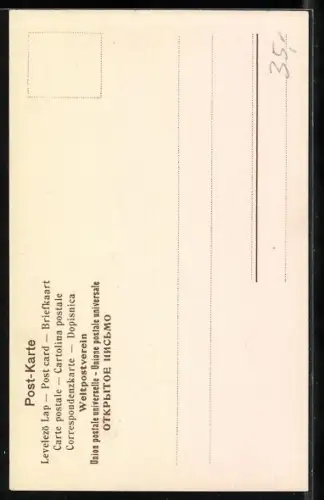 Künstler-Lithographie Venezia, Rio del Pestrin