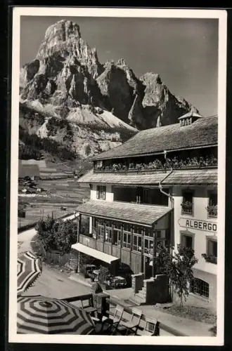 AK Corvara /Dolomiti, Albergo Posta