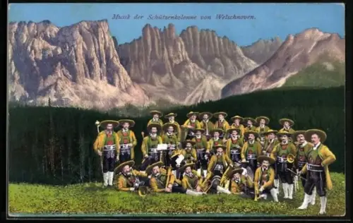 AK Welschnoven, Musikkapelle der Schützenkolonne
