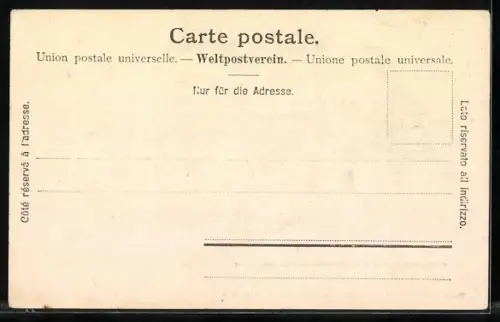AK Pavillon Dollfuss, Berghütte mit Finsteraar- und Lauteraar-Motiv