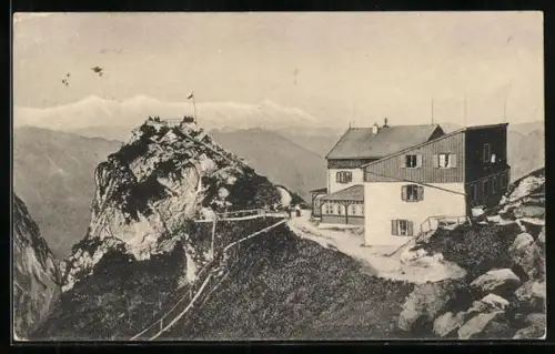 AK Haus am Wendelstein, Berghütte an der Wendelstein-Bahn