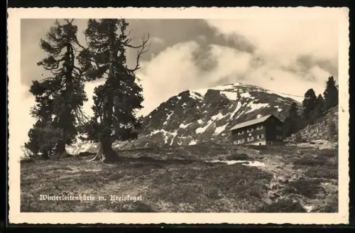 AK Winterleitenhütte, Berghütte mit Kreiskogel