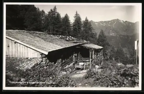 AK Ledererhütte, Berghütte mit Berpanorama