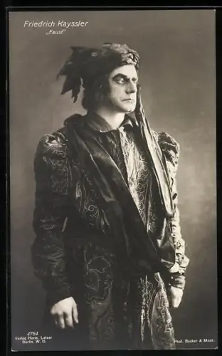 AK Schauspieler Friedrich Kayssler als Faust