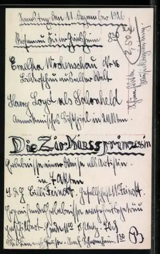 AK Schauspielerin Cilly Feindt auf ihrem Pferd