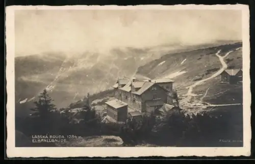 AK Elbfallbaude im Riesengebirge, Labska Bouda