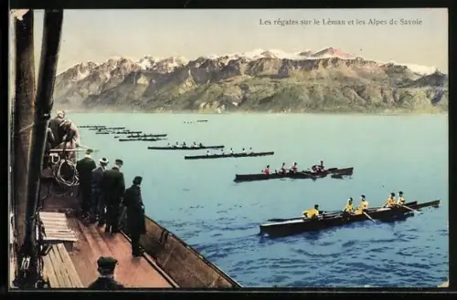 AK Lac Léman, Les régates sur le Léman et les Alpes de Savoie