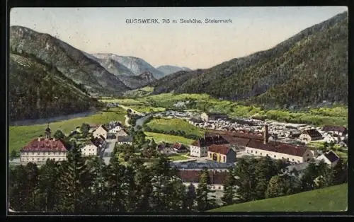 AK Gusswerk i. d. Stmk., Generalansicht