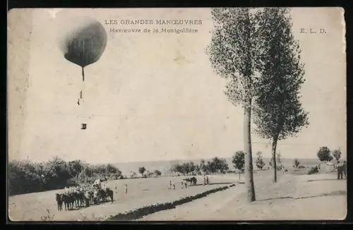 AK Manoeuvre de la Montgolfière, Ballon