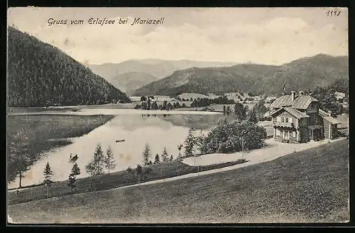 AK Mariazell, Blick zum Erlafsee