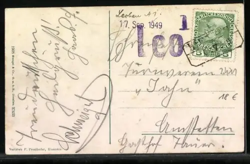 AK Eisenerz, Partie beim Erzbergabbau