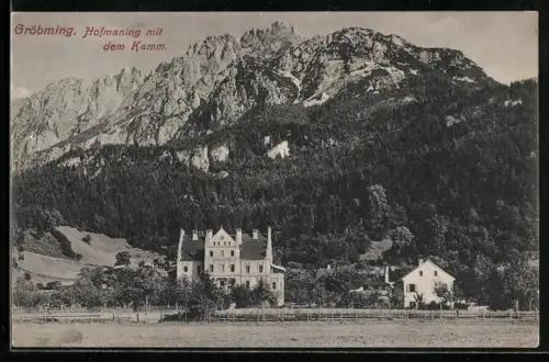AK Gröbming, Hotel Hofmaning mit dem Kamm