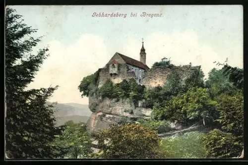 AK Bregenz, Partie am Gebhardsberg