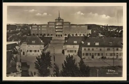 AK Elbing / Elblag, Blick zur Jahnschule