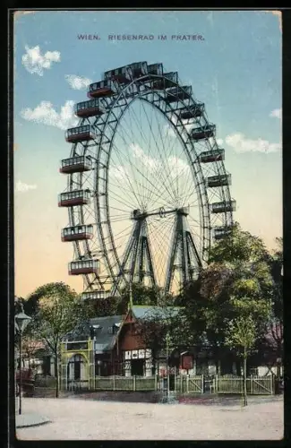 AK Wien, Riesenrad im Prater