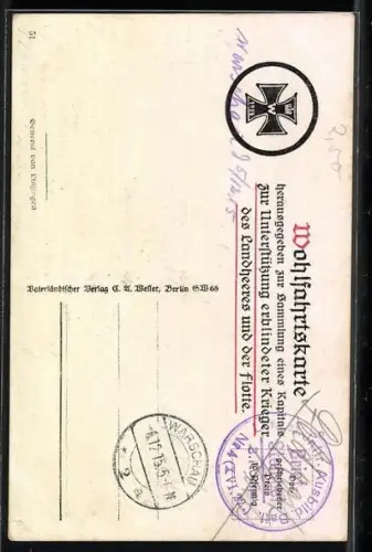 AK Portrait von General von Linsingen