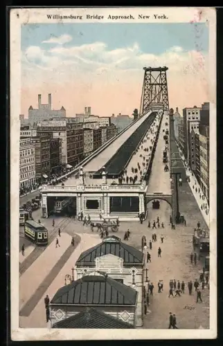 AK New York, NY, Williamsburg Bridge Approach