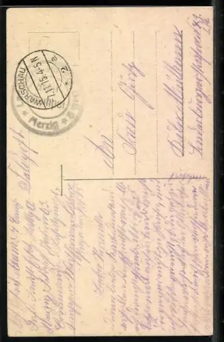 AK Russische Kultur, hier laust sich der Vater, hier laust sich das Kind...