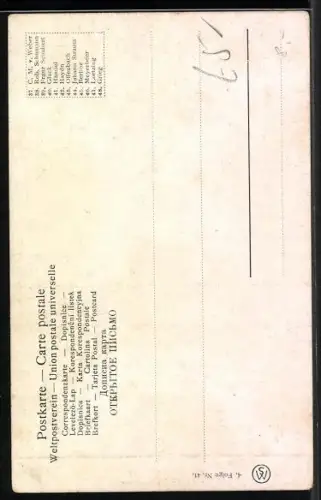 AK Porträt Komponist Georg Friedrich Händel