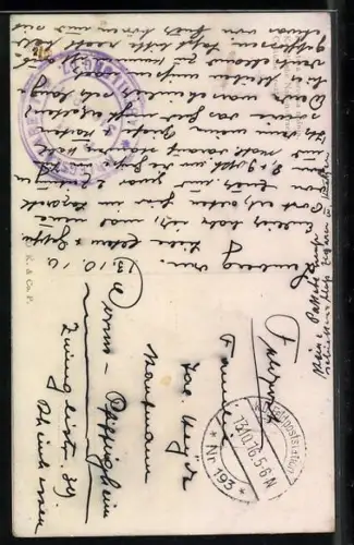 AK Kroatien, Hrvatska narodna nosnja, drei Damen in kroatischer Tracht