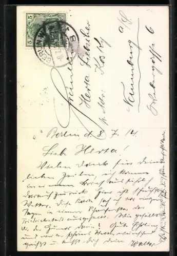 AK Kleiner Mann allein am Tisch im Restaurant, Versetzt