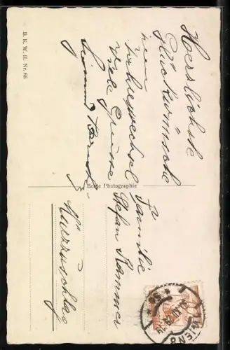 AK Wien, Hoher Markt mit Kunstuhr