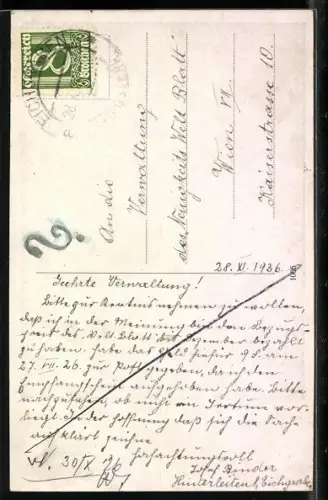 Künstler-AK Thomas Riss: Sarnthaler Bauer, Old Austrian peasant