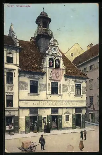 AK Graz, Partie mit Glockenspiel
