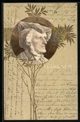 AK Portrait Richard Wagner