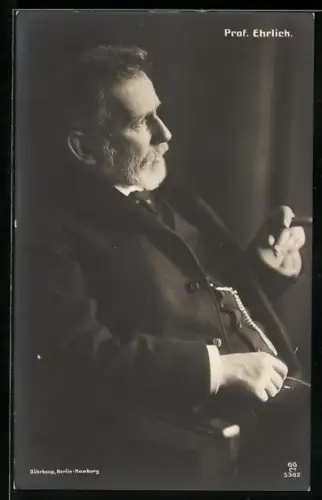 AK Prof. Ehrlich, Mediziner mit Zigarre