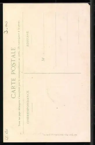 AK Porte Maillot, Le Chef, afrikanischer Stammes-Chef