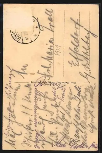 AK Nordheim am Main, Kriegerdenkmal im Ort