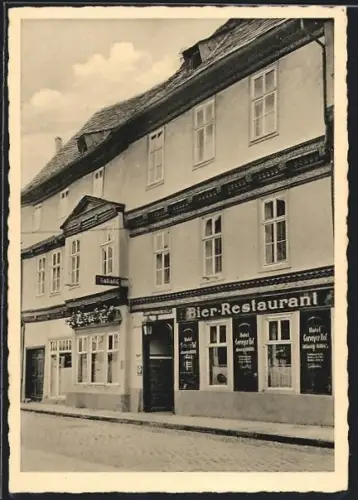 AK Höxter a. d. Weser, Hotel Corveyer Hof, Bes. G. Sillis